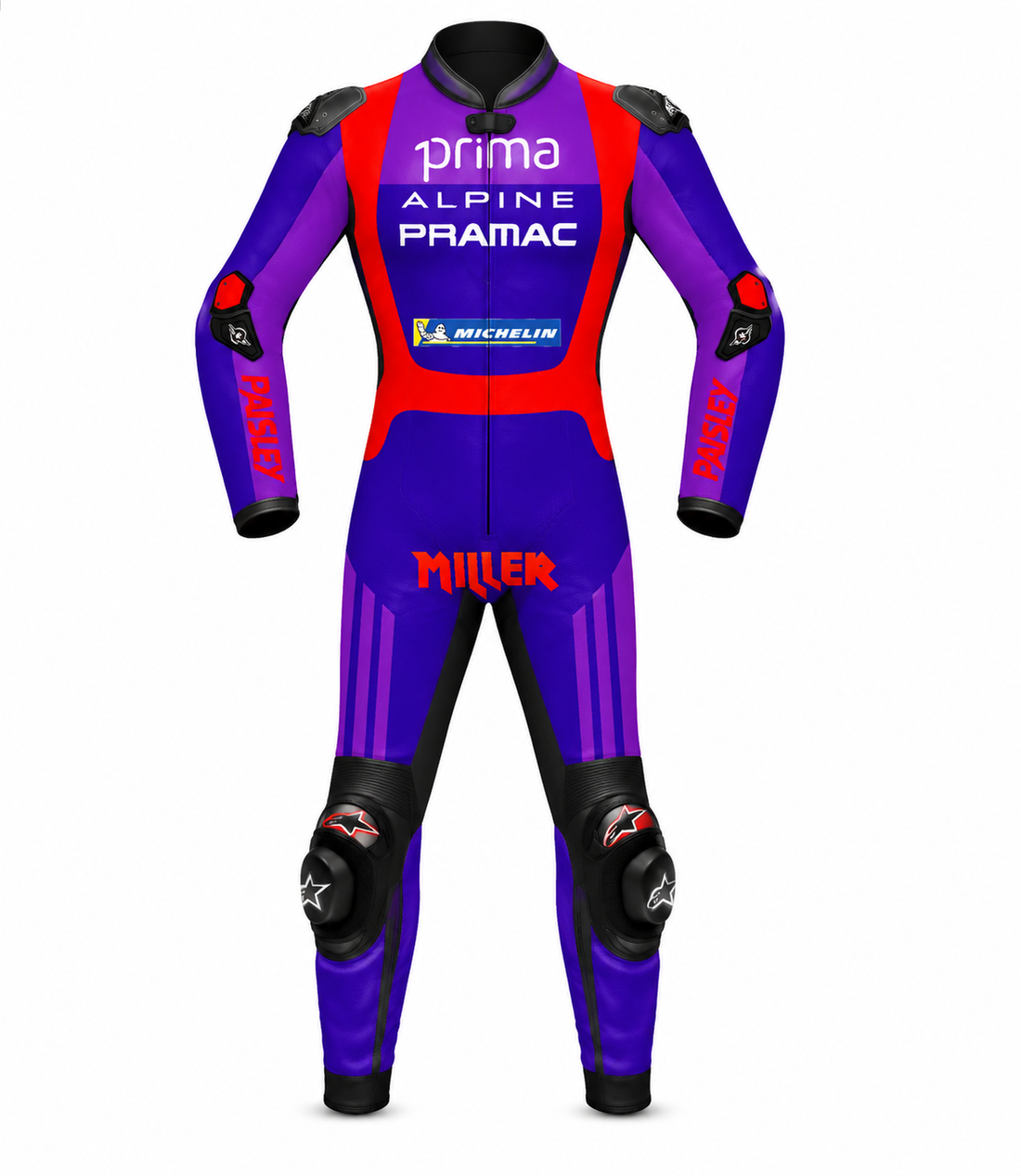 Paisley premium  rider suite purple
