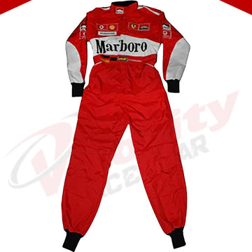 Michael Schumacher Signed 2004 Ferrari F1 Replica Race Suit