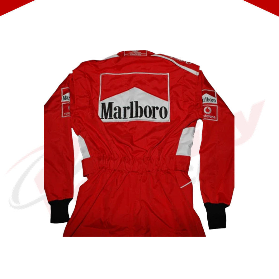 Michael Schumacher Signed 2004 Ferrari F1 Replica Race Suit