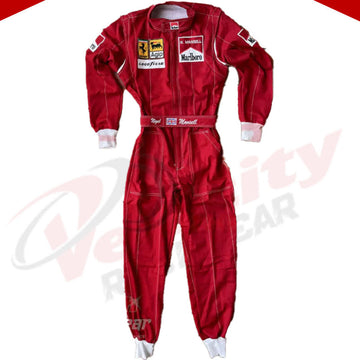 Nigel Mansell 1990 Ferrari F1 Embroidered Race Suit