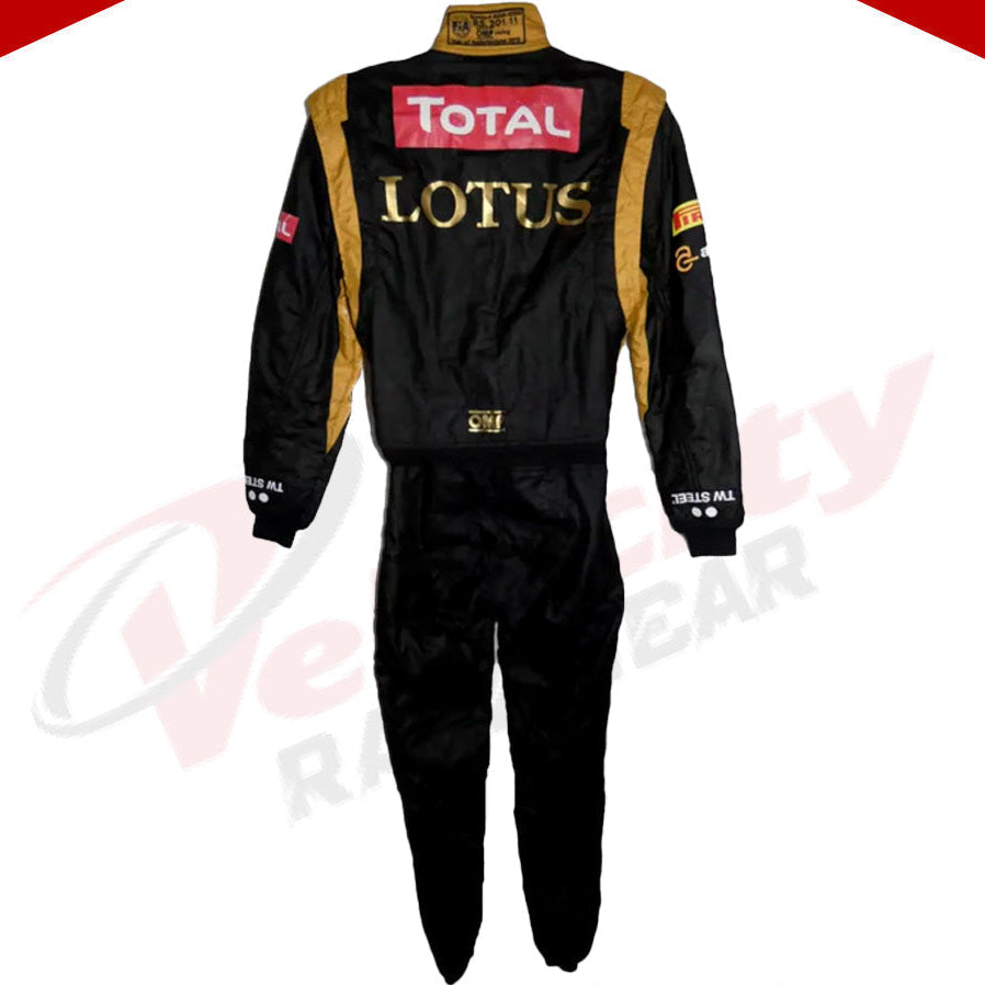 Romain Grosjean 2012 British GP Lotus F1 Replica Race Suit
