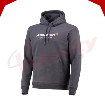 McLaren Essential Logo Grey Hoodie