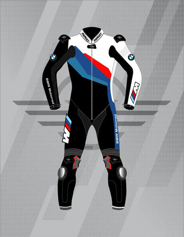 Mono de Moto Profesional BMW Motorrad – Traje de Cuero Premium estilo GP