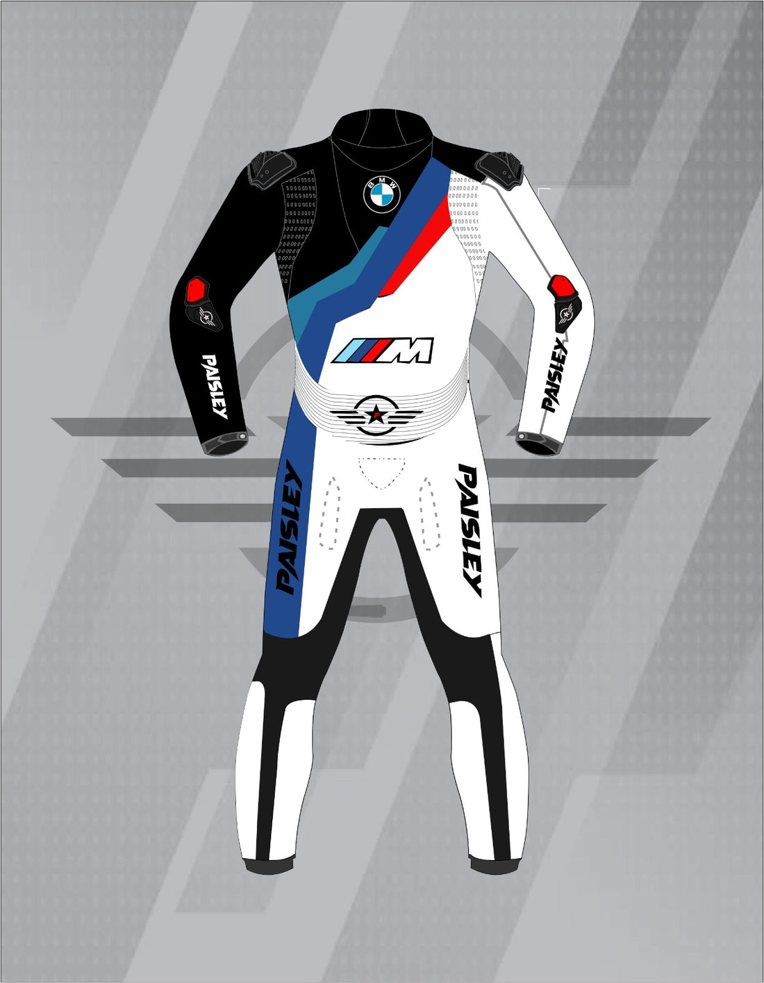Mono de Moto Profesional BMW Motorrad – Traje de Cuero Premium estilo GP