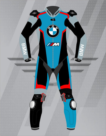 Mono de Moto Profesional BMW Motorrad – Traje de Cuero Premium estilo GP