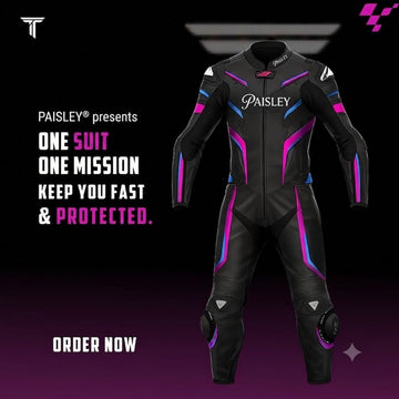 Paisley premium  rider suite purple